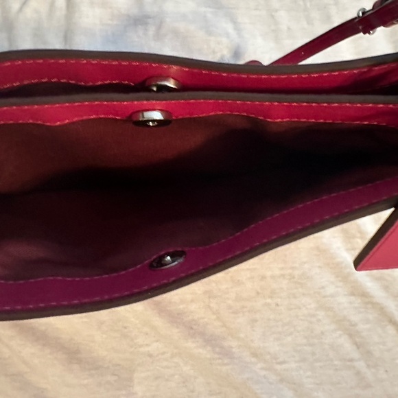 Small, pink Coach shoulder bag. Used once. - Picture 4 of 4